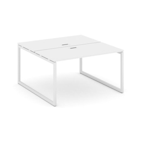 Рабочая станция 2-х сторонняя SN-4O.DRS-021 (980х1632х750) (Белый/Металл Белый)