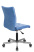 Кресло Бюрократ CH-330M/VELV86 голубой Velvet 86 крестовина металл (Компьютерное кресло CH-330M синий)