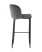 Стул барный Оскар велюр серый (Стул барный Оскар серый)