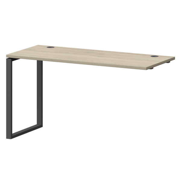 Модуль линейный на металлокаркасе Смарт СМС25-О-14К.60Э.Пр25 1400x600x750 (Кронберг/Антрацит)