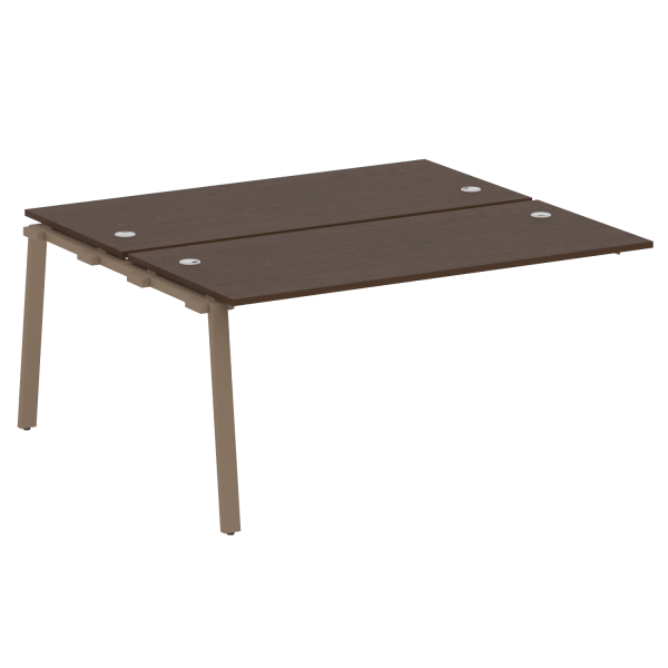 Проходной наборный элемент рабочей станции Metal System Style БА.ПРС-СП-2.4 1600x1475x750 (Венге Цаво/Мокко металл)