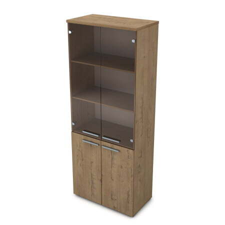 Шкаф Gloss 9Ш.005.12 800x450x2045 (Teakwood)