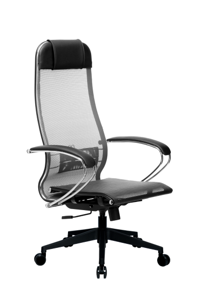 Кресло для руководителя Метта МЕТТА-4(MPRU)/подл.131/осн.002 (Серый)