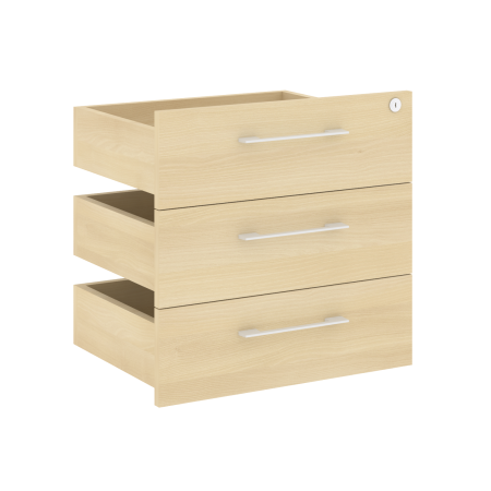 Блок ящиков тумбы стационарной LT.YK (Акация Лорка)