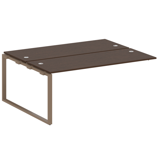 Проходной наборный элемент рабочей станции Metal System Style БО.ПРС-СП-2.5 1800x1475x750 (Венге Цаво/Мокко металл)
