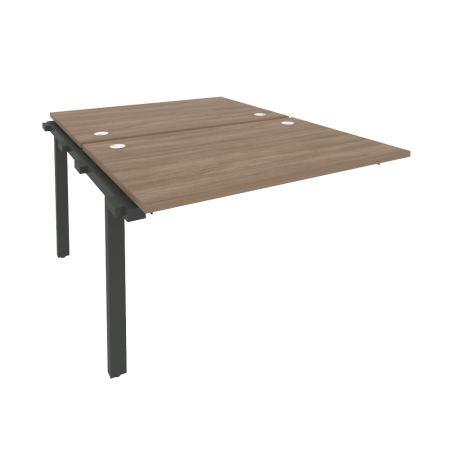 Наборный элемент рабочей станции на м/к Onix O.M-2.NRS-2.8 1180x1635x750 (Дуб Аризона/Черный металл)