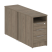 Тумба приставная двойная Metal System Style Б.ТП-2 412x1475x750 (Вяз Благородный)