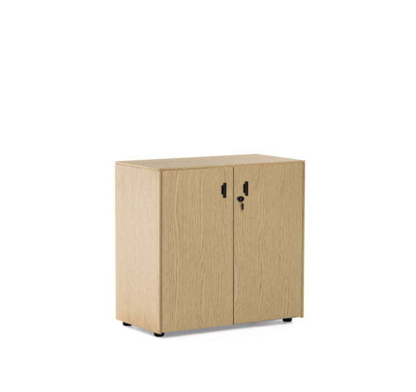 EXE Шкаф H82 (Дуб Светлый/Черный)