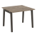 Стол переговорный на деревянных опорах Onix Wood OW.PRG-1.1 980x980x750 (Тиквуд Светлый/Дуб Темный)