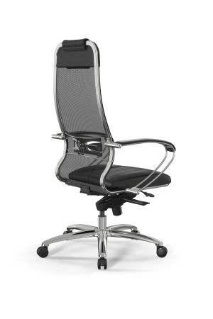 Кресло для руководителя Метта Samurai L1-2K - TS+Infinity /Uc00/Wm06/K2cL(M06.B31.G04.W03) (Черный)