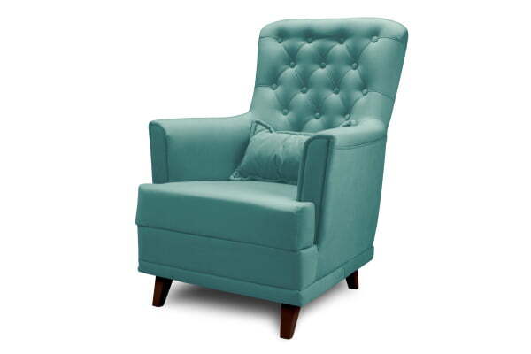 Кресло Caprize (780x790x1000) Аквамарин (Аквамарин)