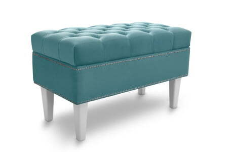 Банкетка Parige 700 (720x420x450) Аквамарин (Аквамарин)