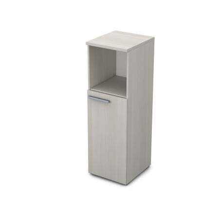 9П.017.2 Пенал средний с нишей (400x450x1245) (Ivory)