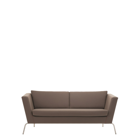 Диван офисный Барк (V-30) 2-х местный (Коричневый)