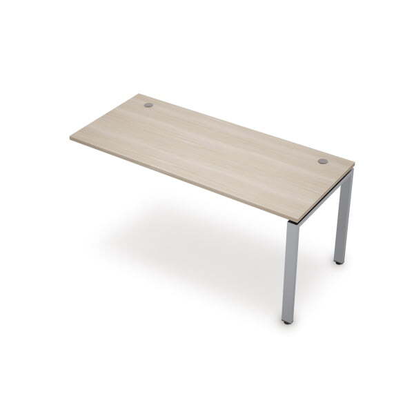 6МБК.6177 Линейная бенч-система, конечный модуль (1000x700x750) (Шамони светлый/Алюминий матовый)