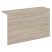 Накладка прямая высокая для О.R-F.MP.V-158 Onix О.R-NP.V-158.1 1120x327x674 (Тиквуд Светлый)