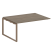 Проходной наборный элемент переговорного стола Metal System Style БО.ППРГ-4 1600x1235x750 (Дуб Наварра/Серый металл)
