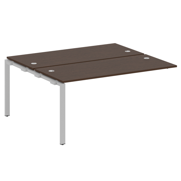 Проходной наборный элемент рабочей станции Metal System Style БП.ПРС-СП-2.4 1600x1475x750 (Венге Цаво/Серый металл)