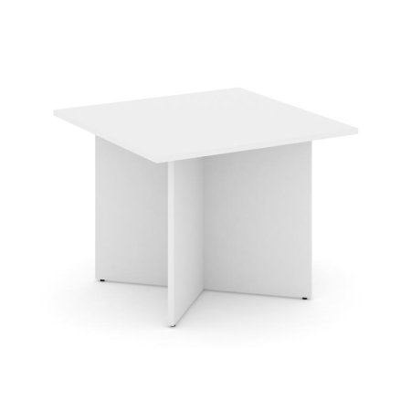 Стол переговорный квадратный SN-D.SPRG-003 (980х980х750) (Белый)