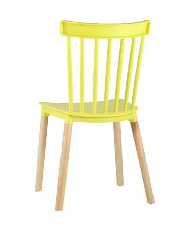 Стул Field пластик желтый (Стул пластиковый Field желтый)