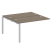 Проходной наборный элемент рабочей станции Metal System Style БП.ПРС-СП-2.3 1400x1475x750 (Дуб Наварра/Серый металл)