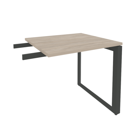 Брифинг приставка Onix O.MO-BR-7 780x720x750 (Дуб Аттик/Черный металл)