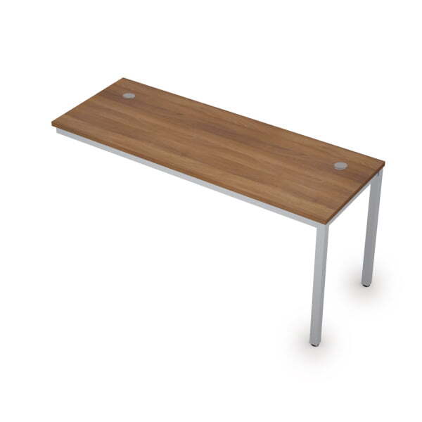 6МБК.164 Линейные бенч-системы, конечный модуль (1600x600x750) (Шамони темный/Алюминий матовый)