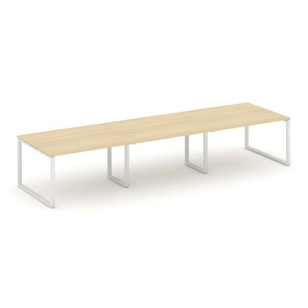 Стол переговорный SN-6O.SPRG-054.3 (4740х1180х750) (Акация Лорка/Металл Белый)