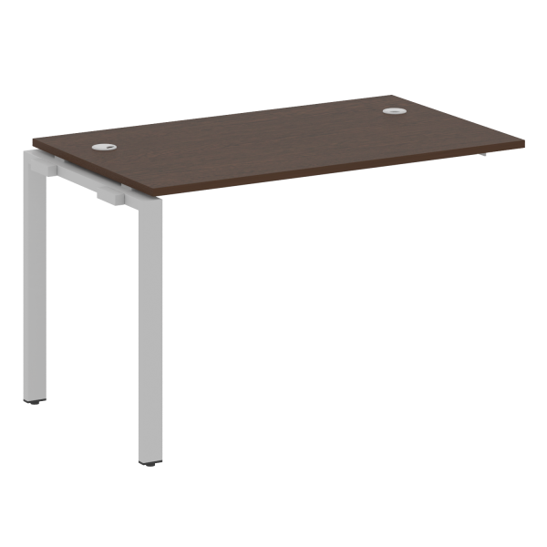 Проходной наборный элемент рабочей станции Metal System Style БП.ПРС-СП-1.2 1200x720x750 (Венге Цаво/Серый металл)