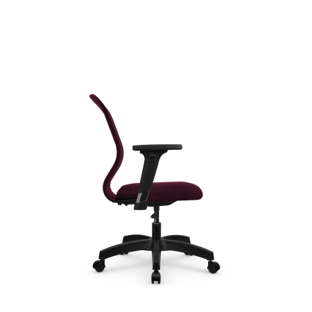 Кресло для руководителя Метта SU-Mr-4(Vivaldi)/подл.000/осн.005 (Сливовый)