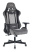 Кресло игровое Zombie VIKING 7 KNIGHT Fabric серый Loft ромбик ткань/эко.кожа с подголов. крестов. м (Серый)