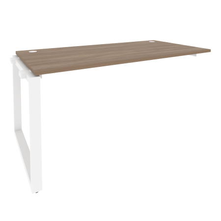 Наборный элемент рабочей станции на О-образном м/к Onix O.MO-1.NRS-4.8 1580x800x750 (Дуб Аризона/Белый Металл)