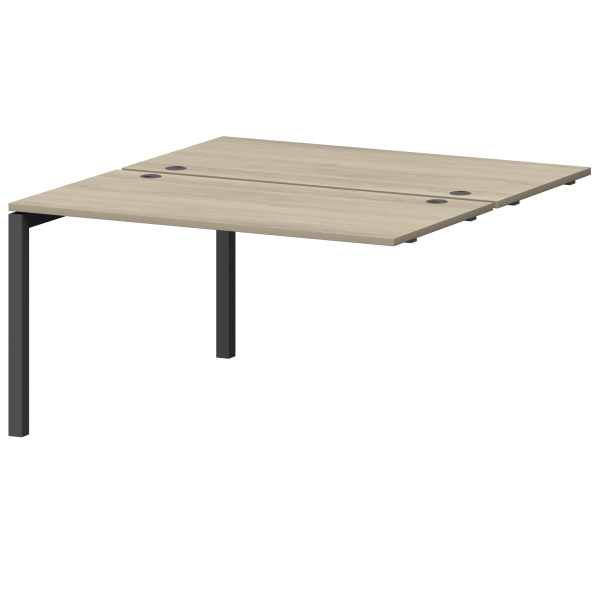 Модуль двойной универсальный на металлокаркасе Смарт СМС2-П-10К.149Э.Пр50 1000x1496x750 (Кронберг/Антрацит)