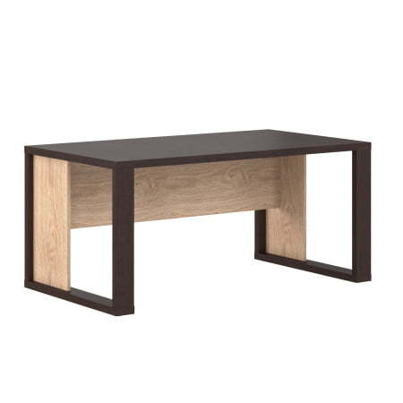 Стол руководителя фронтальная панель высотой 400мм Alto AST 169 1600x900x750 (Венге Магия/Дуб Девон)