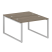 Рабочая станция Metal System Style БО.РАС-СП-2.2 1200x1475x750 (Дуб Наварра/Серый металл)