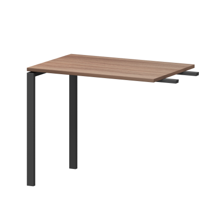 Бриф-приставка на металлокаркасе Арго-М АМ-090.60 900x600x760 (Темный шимо/Антрацит)