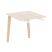 Брифинг-приставка на деревянных опорах Onix Wood Direct OW.BR-7 780x720x750 (Тиквуд Темный/Дуб Светлый)