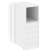Тумба с подсветкой 5 ящиков TIP-ON, проходная  средняя Onix O.R-TV-5TIP.S 436x767x1185 (Тиквуд Светлый)