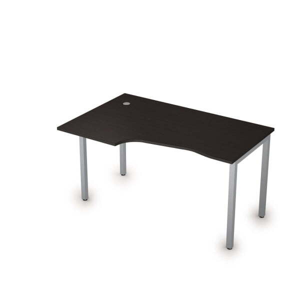 Стол письменный на металлокаркасе лев Стиль 2М.122 1400x900x750 (ВенгеСерый)