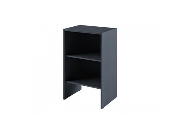 Стеллаж низкий Инновация I-65 600х440х970 (Антрацит)