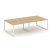 Рабочая станция 2-х сторонняя SN-6O.DRS-051 (1960х1632х750) (Тиквуд Светлый/Металл Антрацит)