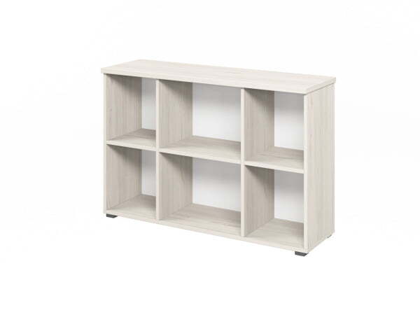 Стеллаж низкий L-69 1200х374х803 (Сосна Скандинавская)