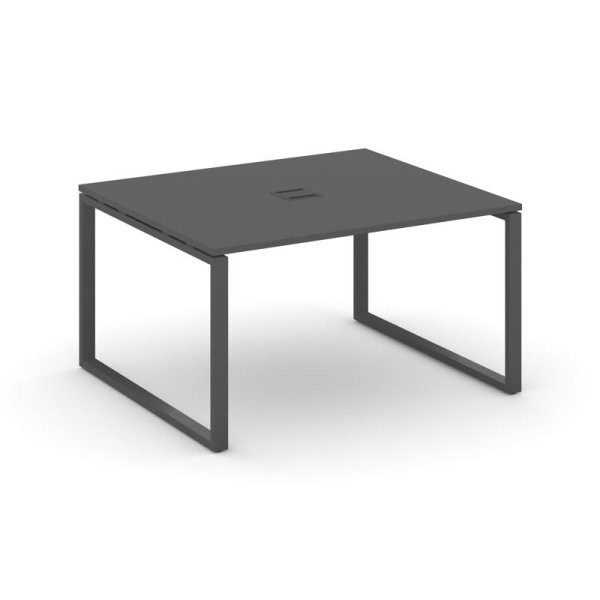 Стол переговорный SN-6O.SPRG-032 (1180х1180х750) (Антрацит/Металл Антрацит)