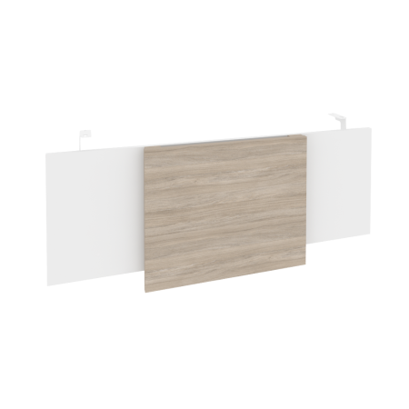 Царга стола руководителя Onix O.M-CSR-3 1140x450x54 (Дуб Аттик/Белый/Белый)