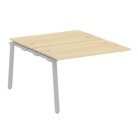 Проходной наборный элемент рабочей станции Metal System Style БА.ПРС-СП-2.2 1200x1475x750 (Акация/Серый металл)