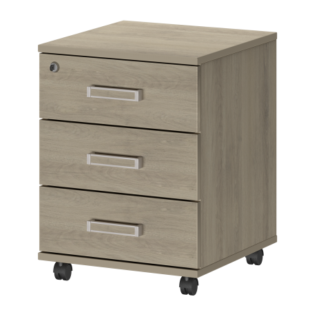 Тумба мобильная с центральным замком Приоритет К-923 434x470x600 (Кронберг)
