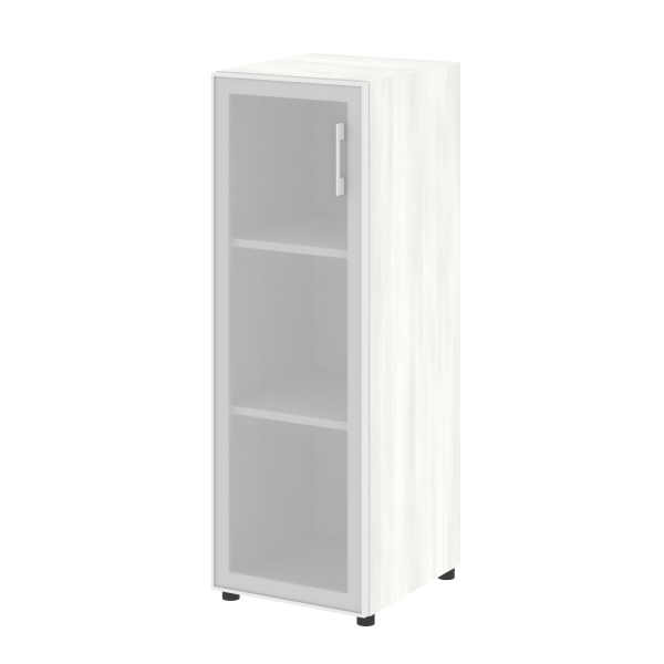 Шкаф средний узкий нужен топ левый LT.SU 2.4R L 400x450x1195 (Снежная Патина)