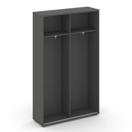 Шкаф-купе для одежды SN.SHK-003 (1200х400х1982) (Антрацит/Вяз Благородный)