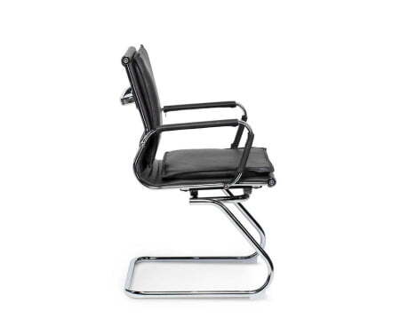 Харман CF / (black) хром / черная экокожа (Черный)