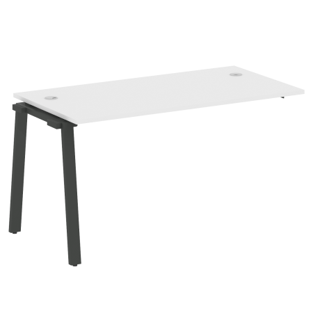 Проходной наборный элемент рабочей станции Metal System Style БА.ПРС-СП-1.3 1400x720x750 (Белый/Антрацит металл)